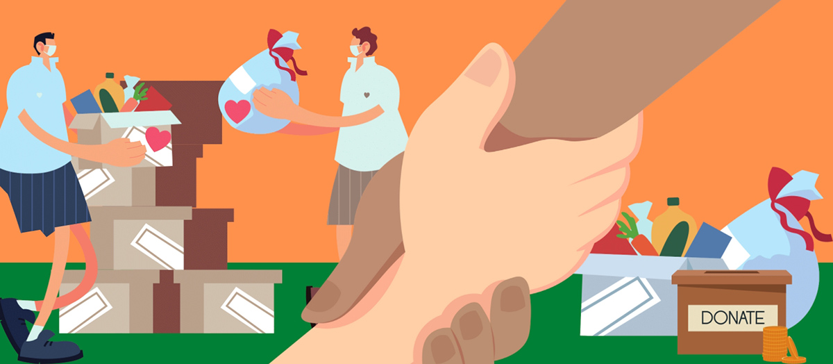 Extend A Helping Hand Donation Drives for Communities Affected by Typhoon Odette (Rai)